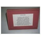 Framed Picture Of  "Special People"