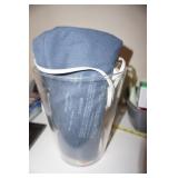 Trash Can and Heating Pad