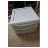 Small 2 Drawer Storage Bin