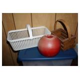 Collection of Baskets & Candles