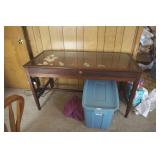 Glass Top Display Table Hand Made