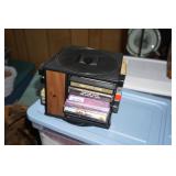 Collection of Cassette Tapes w/Carousel