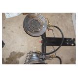 Double Headed Gas Heater for Propane Tank