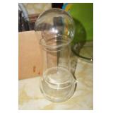 Large Glass Candy Dish