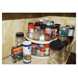 Collection of Spices & Empty Coffee Containers