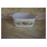 Vtg Spice of Life Casserole Dish no lid 1.5QT