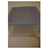 Rubbermaid Storage Container blue top