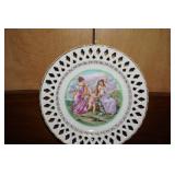 George & Martha Washington Plate