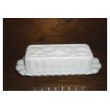 Grapes & Leaves Butter Dish w/lid