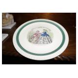 George & Martha Washington Plate