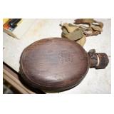 Vtg Water Canteen D.R.G.M.