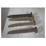 4 Railroad Nails