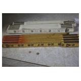 Collection of Wooden Tape Measurers
