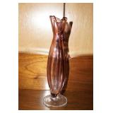 Vtg Lefton Amethyst Purple Vase