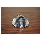 Teapot, Tea Strainer w/Underplate