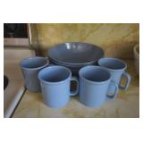 Collection of Hard Plastic Bowls & Cups