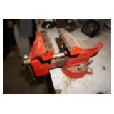 Fuller 4" Bench Press mounted to cabinet