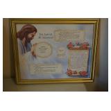 Framed Picture of The Lord is my  Shepherd