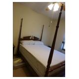 Full Sized Bed by Kenlea Kraft Solid Cherry