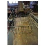 Vtg Meal Wire Basket