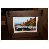 Framed Picture of Fall Scene