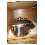 Cabinet Lot of Pots & Pans