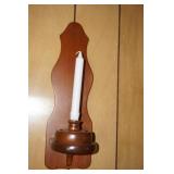 Wooden Candle Wall Decor
