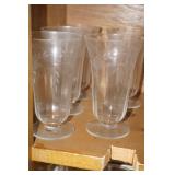 Vtg Water Glasses Grapes & Leaves 5