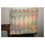 Crewel Hand Made Pillow