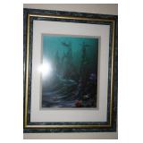F&M Picture Under Water Ocean Scene