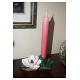 Porcelain Flower Candle Holder
