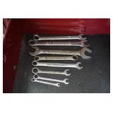 Assorted Craftsman Open & Closed End Wrenches