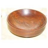 Vtg Wooden Fruit Bowl