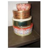 5 Decorative Tins