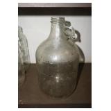 Glass 1 Gallon Clear Glass Jug