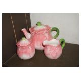 Vtg Riva Designs Tulip Tea Pot