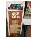 Vertical Rod Rack by Outdoorsman