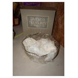 NIP Timeless Treasures Silver Plate Wire Basket