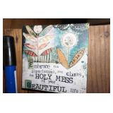 Wall Decor Plaque