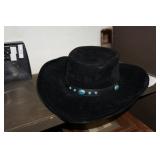 Leather Hat by Bailey U-Rollit