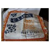 US Army Pillowcase Greetings from Fort Bliss