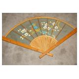Fan Wall Decor green background