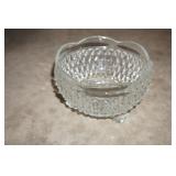 Diamond Pointe 3 Footed Dish