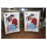 Curved Double Picture Frame