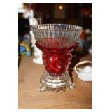Red Tea Light Electric Burner