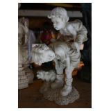 Statue of Children Playing Leap Frog