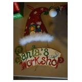 Christmas Wreath Door Decor