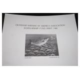 Signed & Numbered Print of a Bodie Bass by