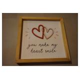 You Make My Heart Smile Wall Hanging Decor