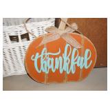 Fall Wall Decor Thankful
